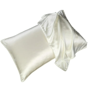 Quazilli 2 Pack Silk Pillowcase & Eye Mask Blissy Satin Pillowcase for Hair and